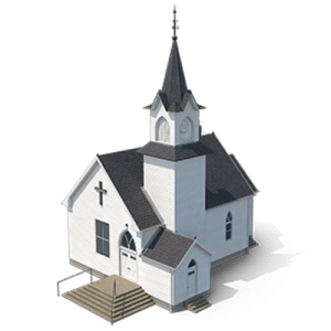 A church to show how influential the church is.