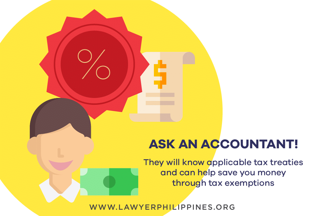 An accountant helps calculate estate taxes.