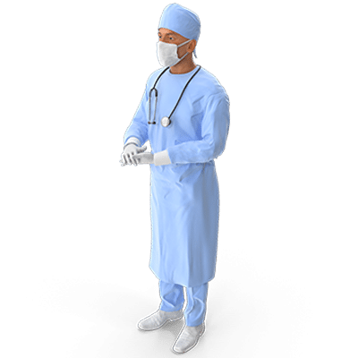A surgeon, as this case is about medical malpractice.
