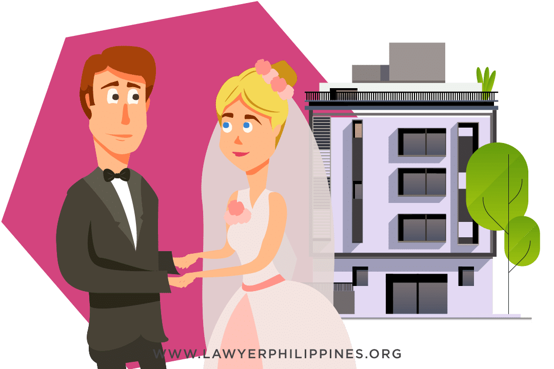 A Filipino Groom marrying a blonde foreign national bride who has a condominium to the side of her indicating she has her own property prior to the marriage. Article Conjugal Property by Lawyers in the Philippines