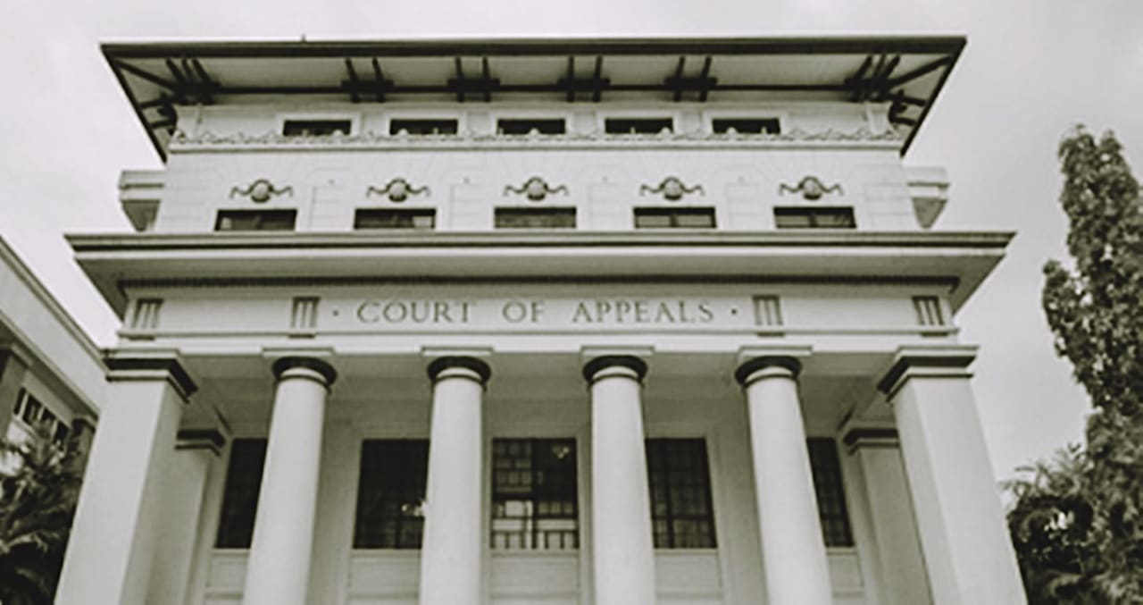 The façade of the Court of Appeals