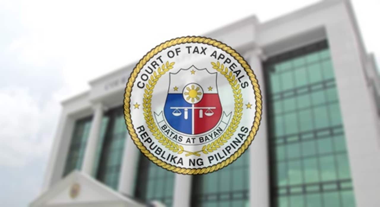 The logo and building of Court of Tax Appeals
