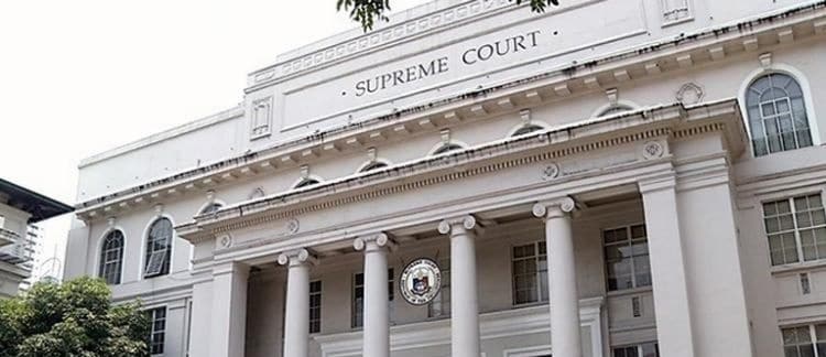 The façade of the Supreme Court
