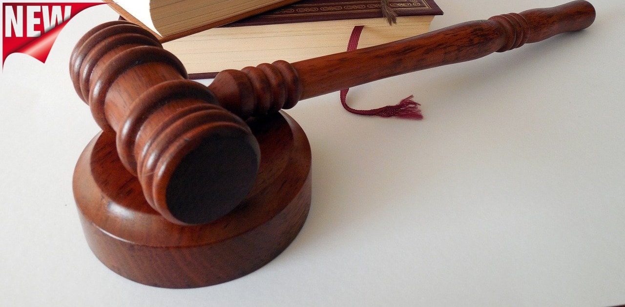 A gavel with 