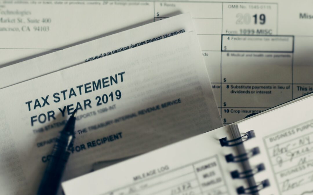 Tax papers for year 2019