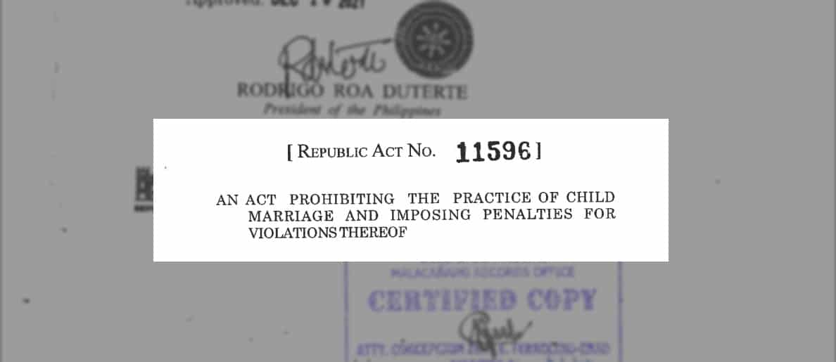 Republic Act No. 115961 highlighting the title