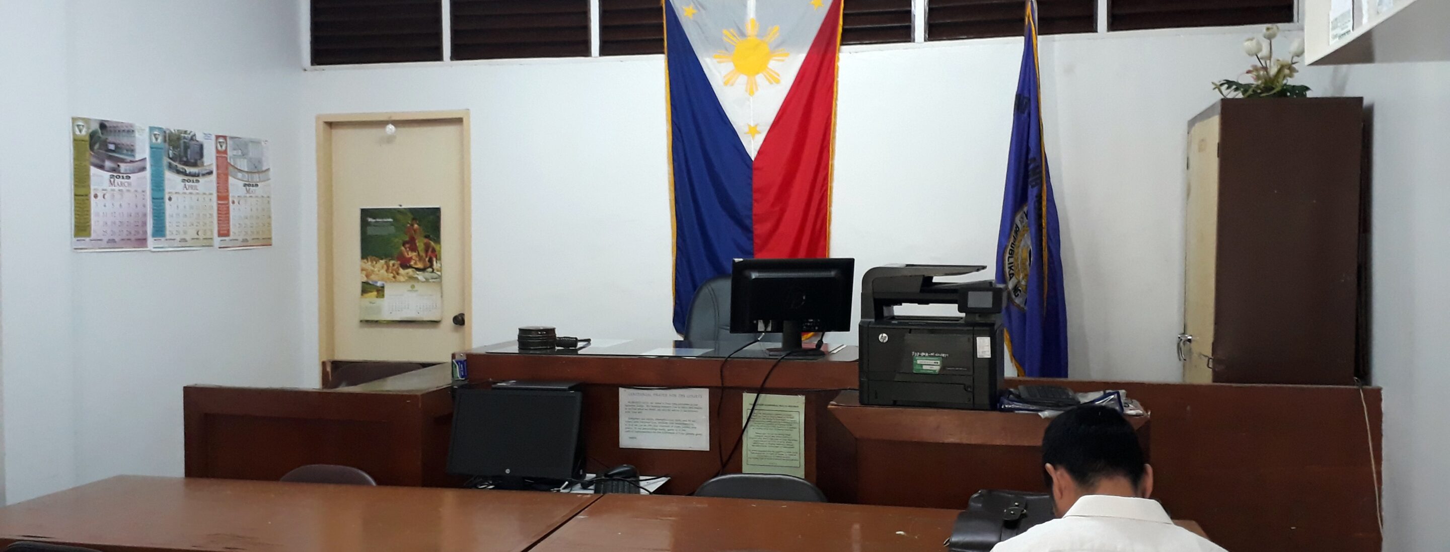 A Philippine court room