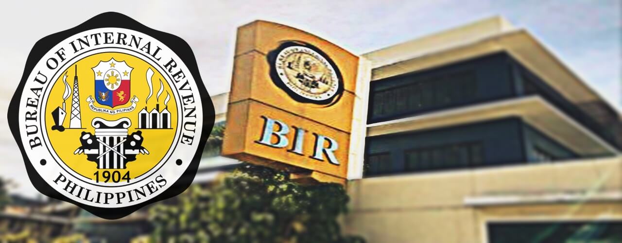 A logo of BIR beside an RDO building