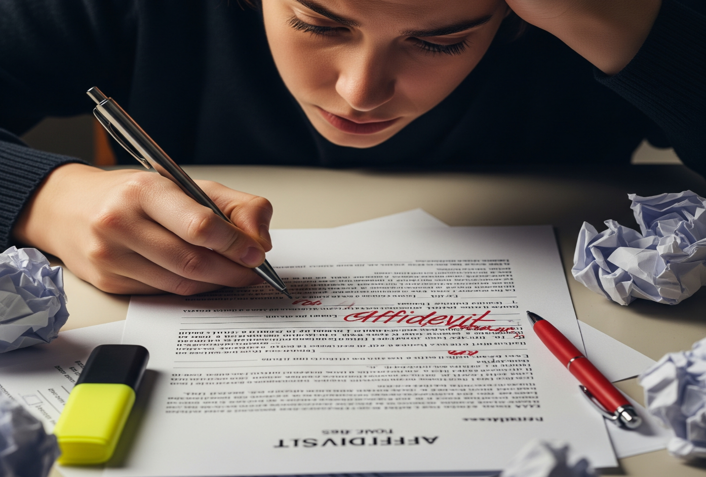 A woman trying to draft an Affidavit of Loss Philippines is confused as to the standard format and how to fulfill the Affidavit of loss requirements.